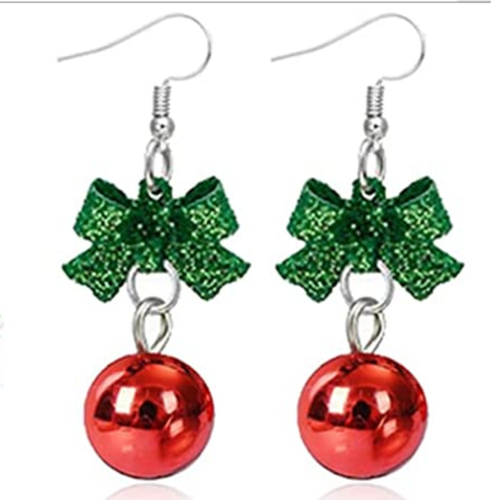 5 for $25 Christmas Bulbs Earrings  Women Christmas Tree Drop Earrings